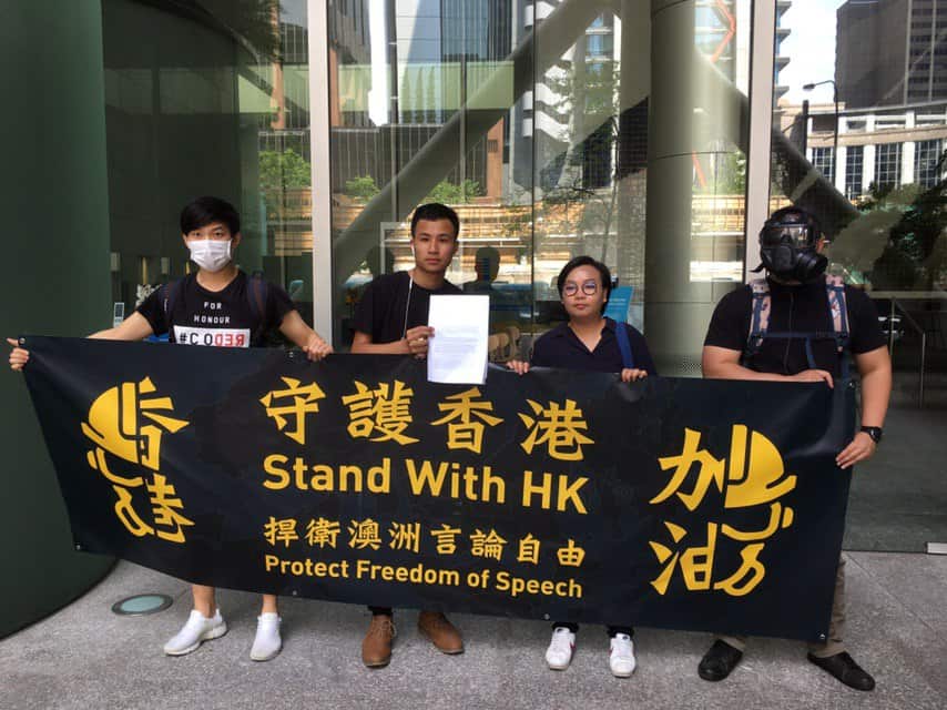 Protesters demand world's major economies sanction China over human rights concerns