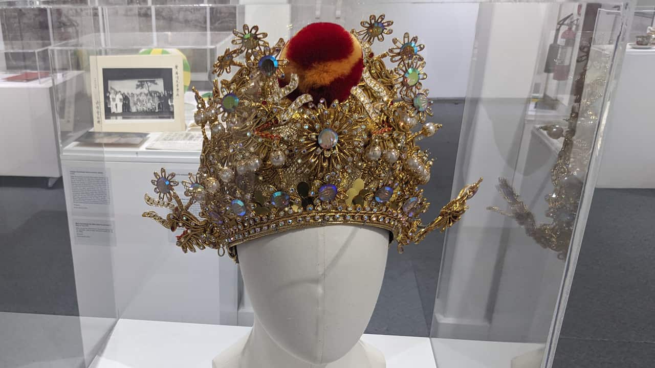 Exhibit displayed at "Our Journeys I Our Stories" at Hurstville Museum & Gallery.