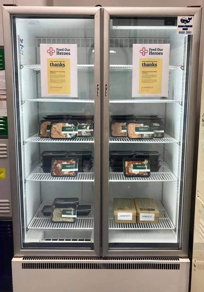 food provided by community services in hospital