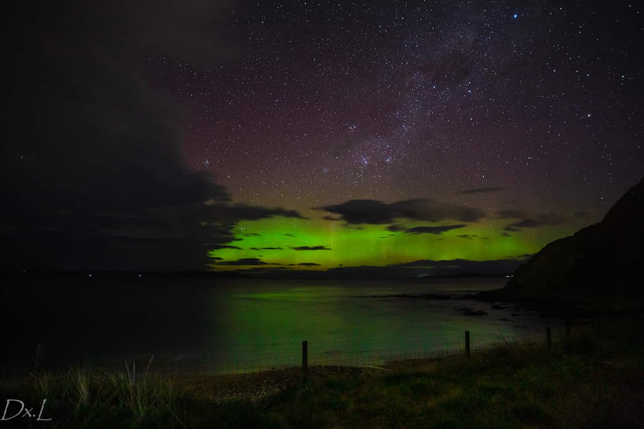 Aurora in Tasmania