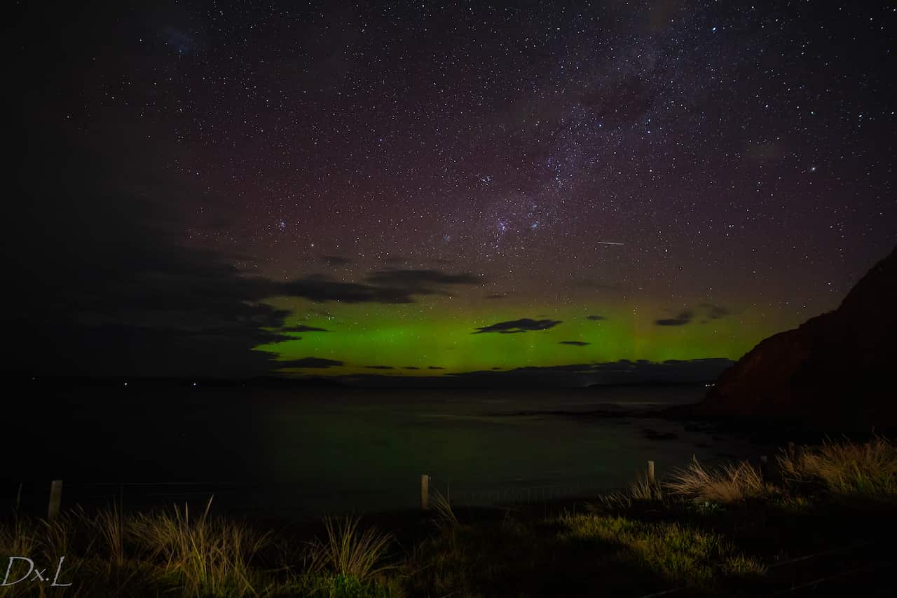 Aurora in Tasmania