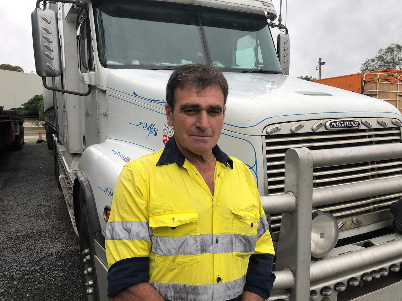 Frank Black, driving truck for 30 years, said people are “greedy” for driverless technology to save cost. But “it’s killing people,” he said.