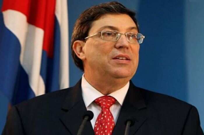 Cuba foreign minister Bruno Rodriguez Parrilla