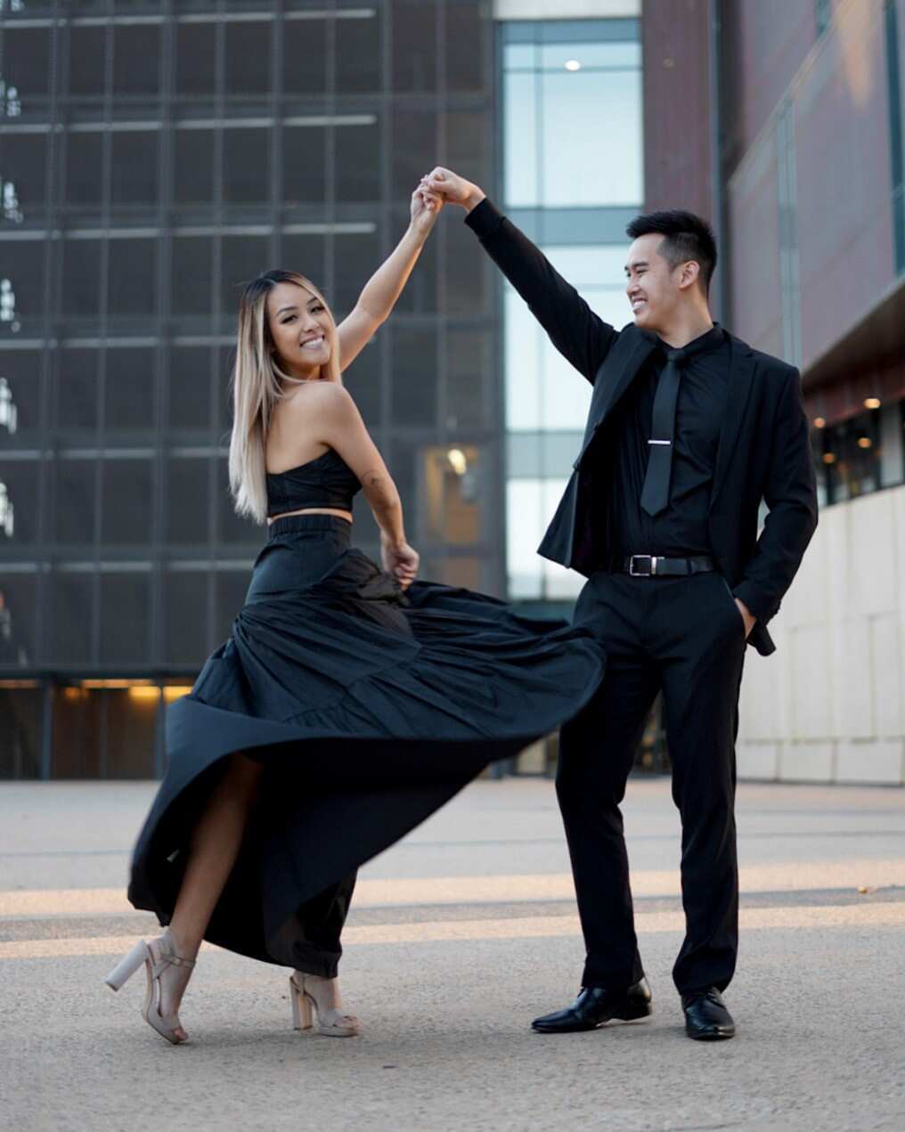 Linda Huynh and partner Alex
