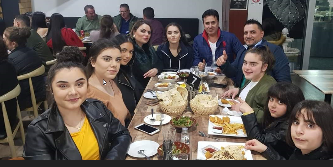 Bassam Boulos with his Family