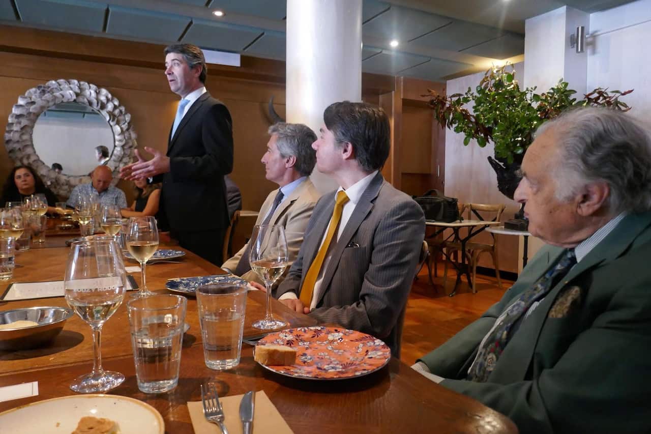 almoco com empresarios