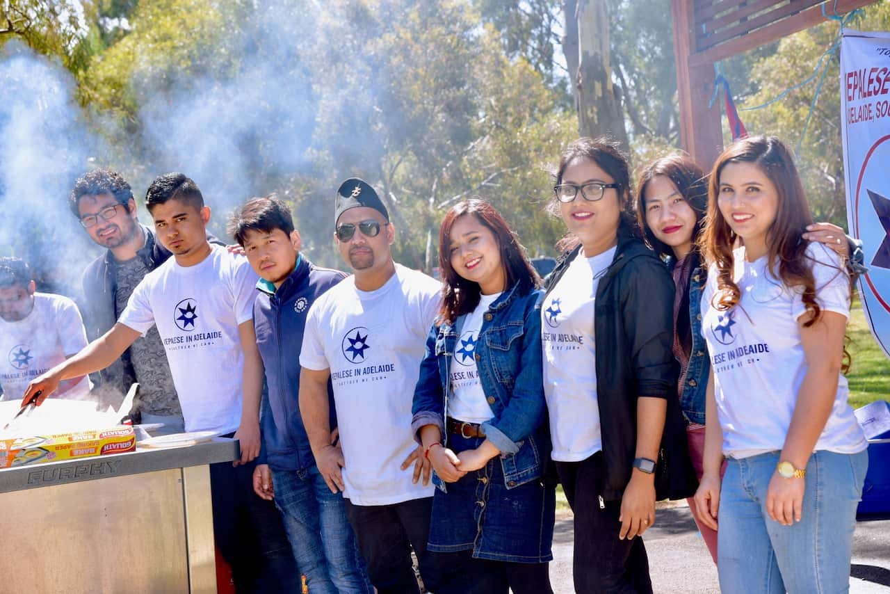 Members of Nepalis in Adelaide Community working group