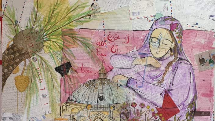 Saba Hakim and Zahra Ali arts