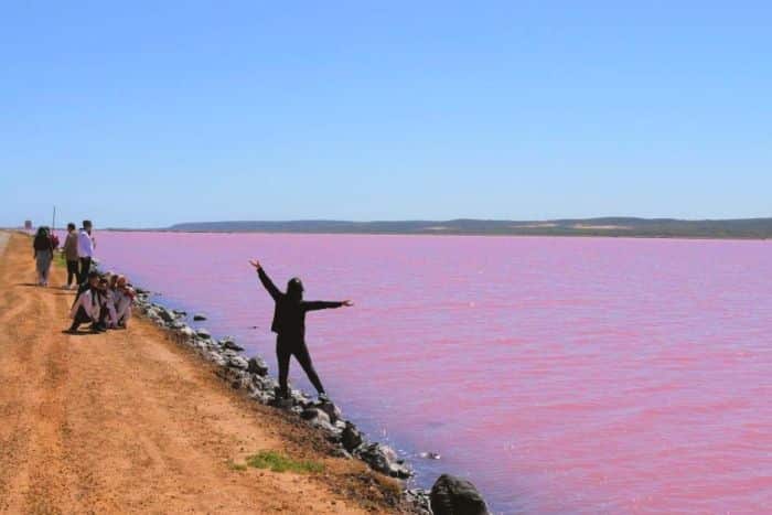 The Pink Lake.