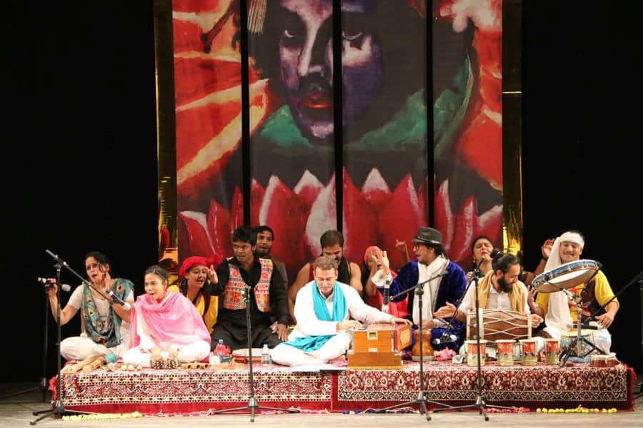 A scene from Play- Piya Behrupiya