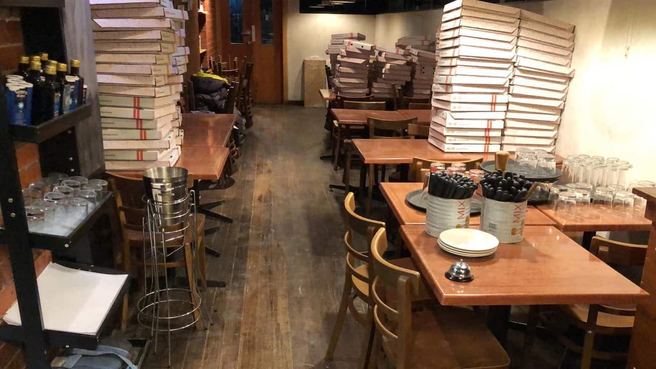 Una pizzeria di St Kilda, a Melbourne