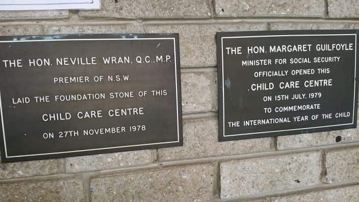 The names of Neville Wran and Margaret Guilfoyle