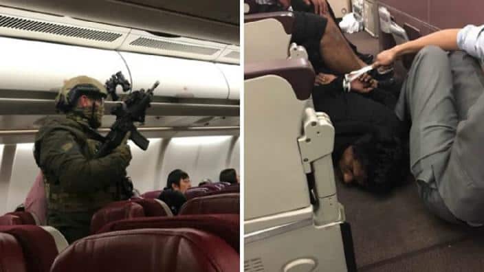 Man gets 12 years' jail over bomb threat on Melbourne flight 