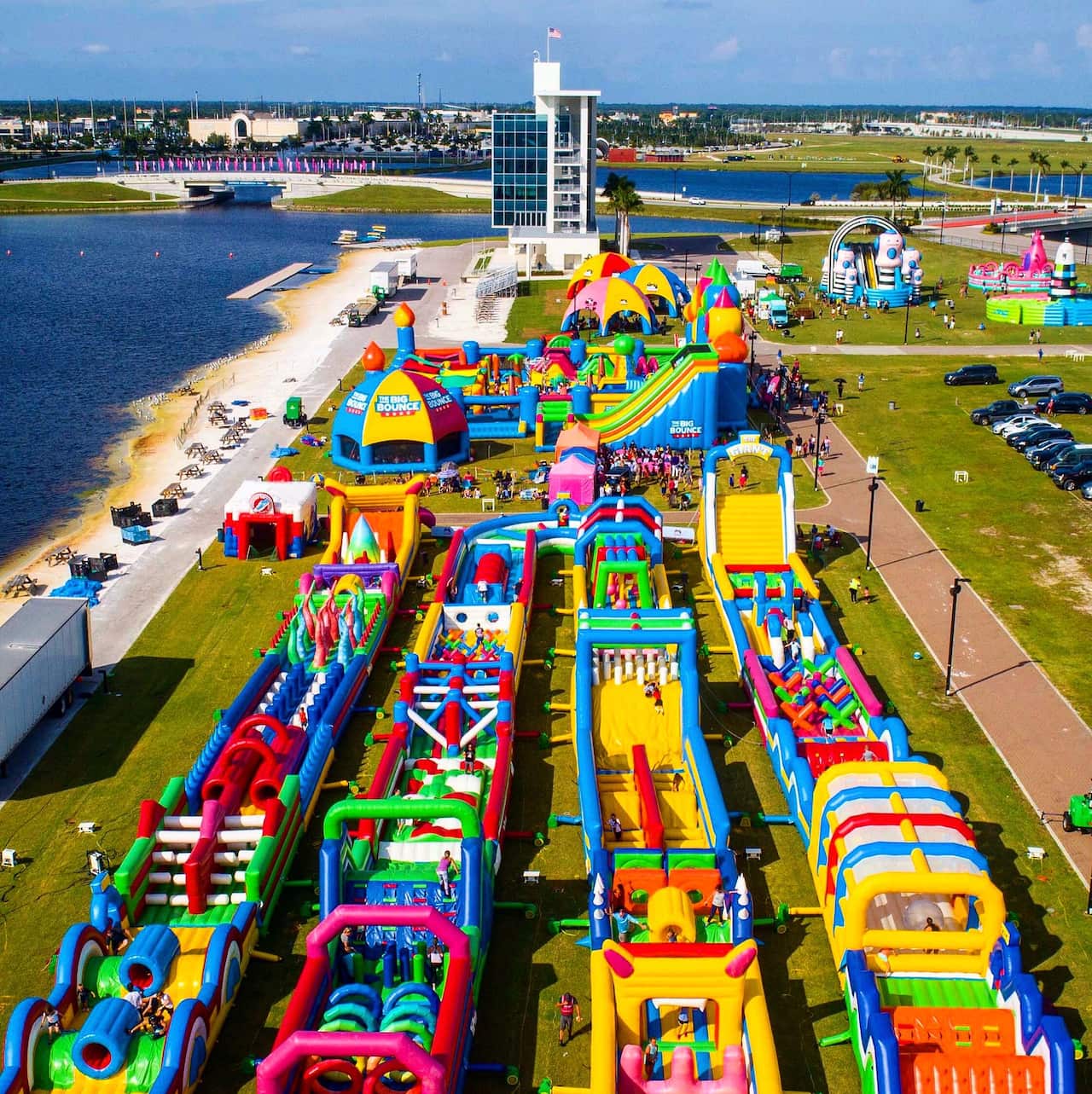 The World's Largest Jumping Castle