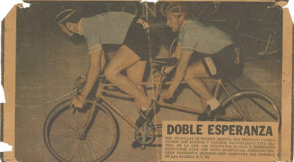 Alberto (Pocho) Dominguez, representing his country