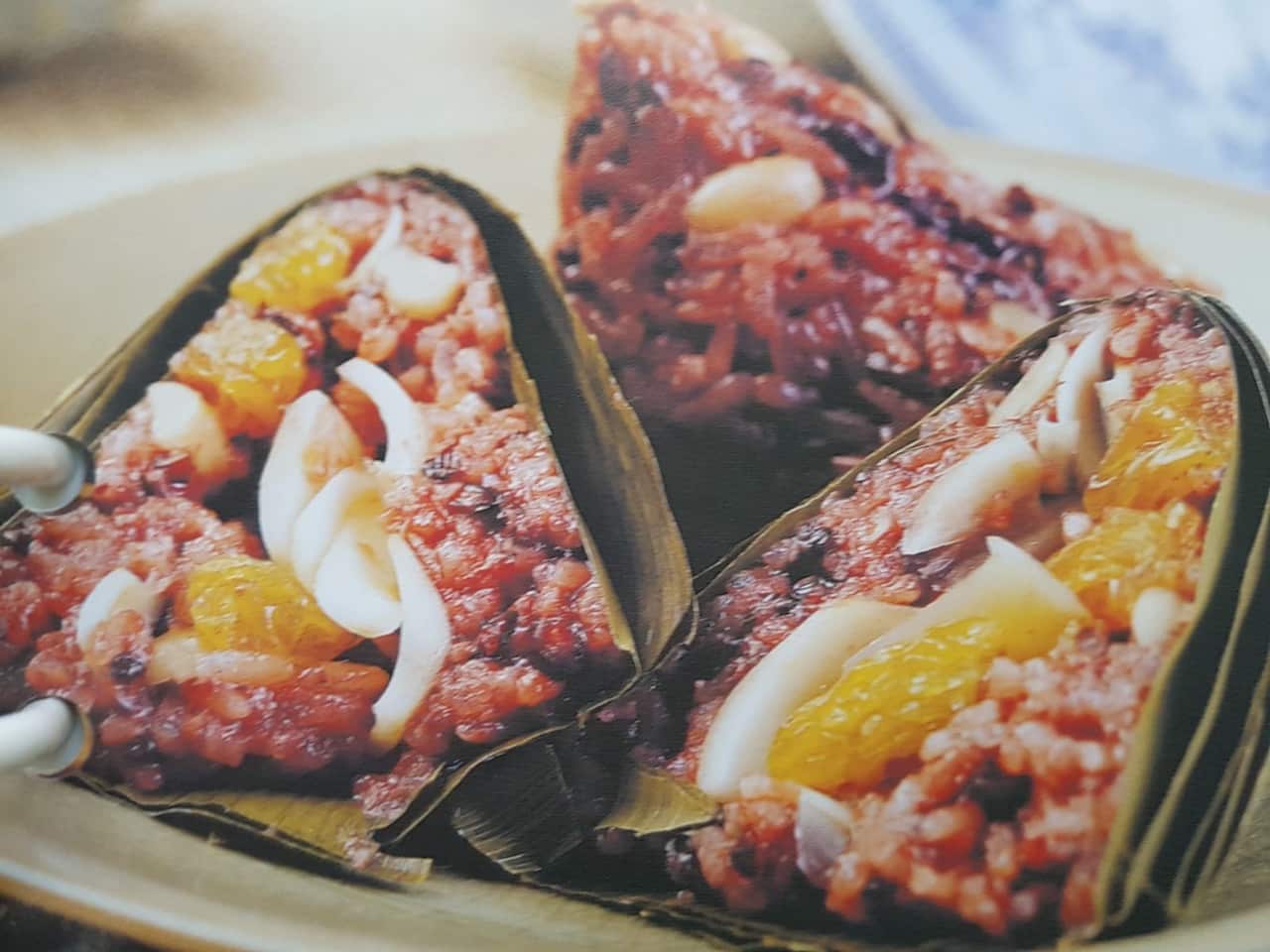  Vegetarian 8 treasure beans sticky rice dumplings