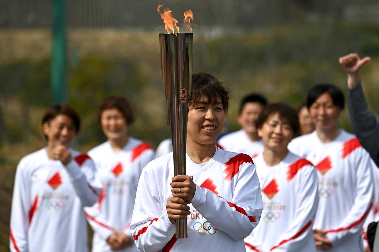 Olympics Tokyo Torch Relay Start