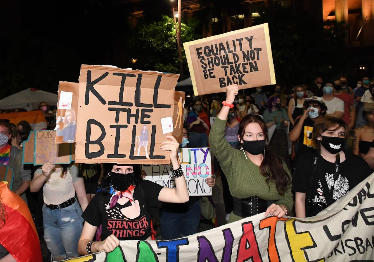 Protest against Religious Discrimination Bill 