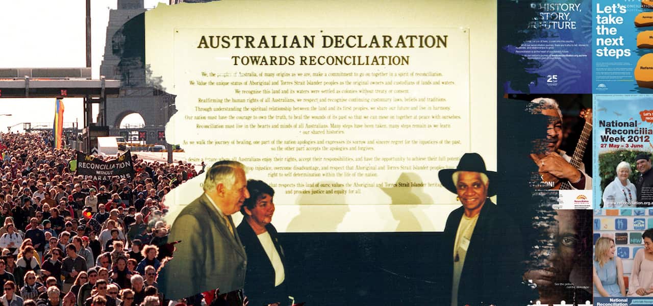 National Reconciliation Week (27 May to 3 June) commemorates the 1967 referendum and the High Court Mabo decision