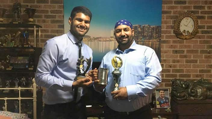 Rugby player Aman Singh