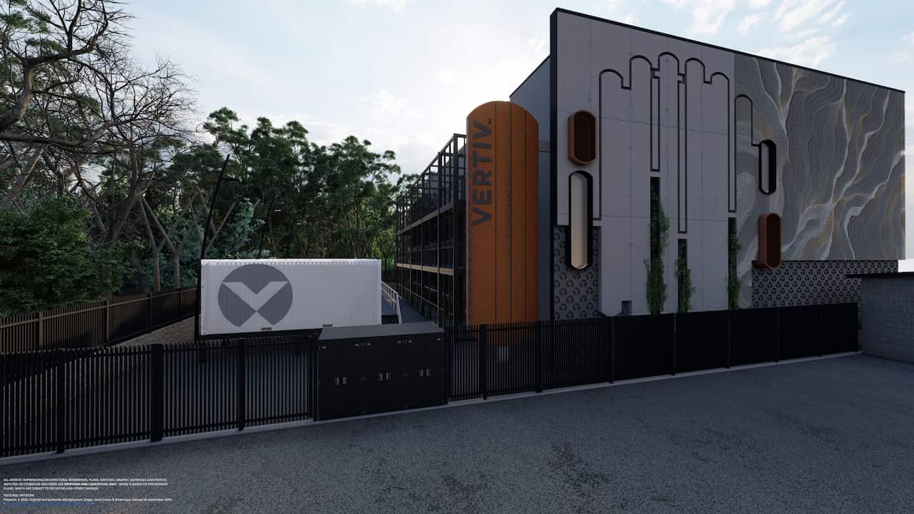 Artist’s impression of the NT’s State of the Art Data Centre