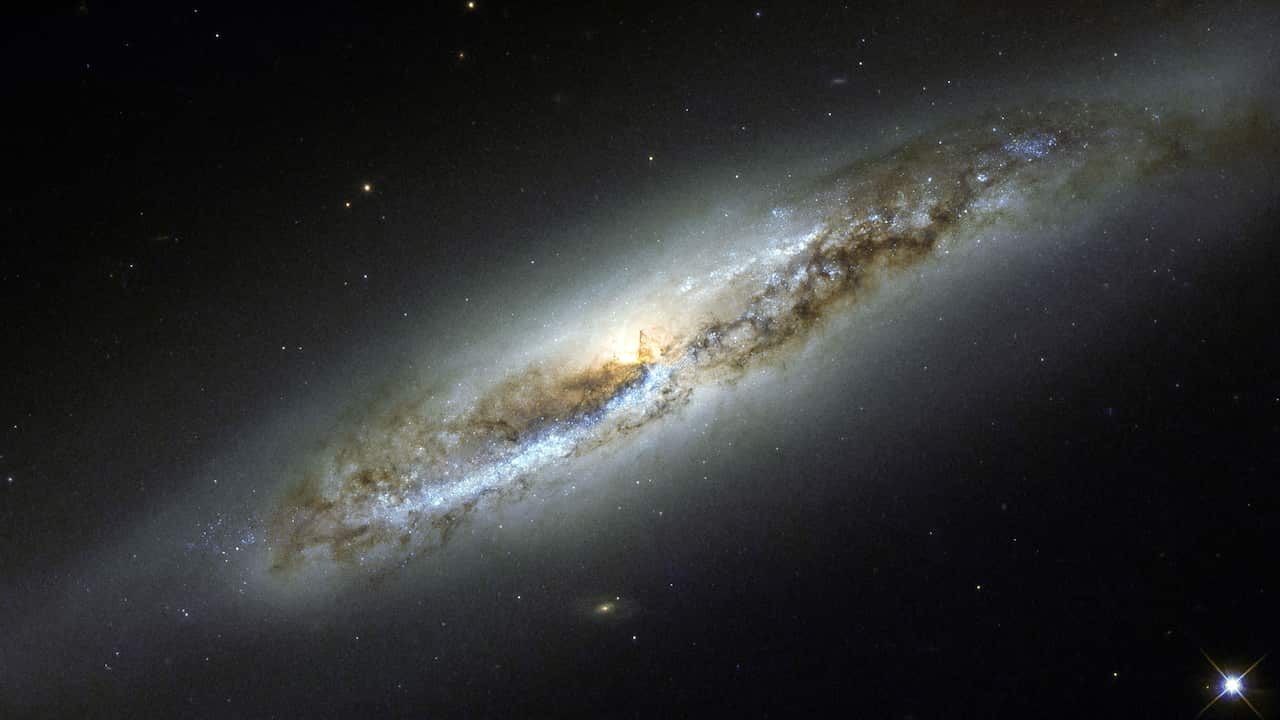 Hubble Space Telescope image of the galaxy NGC 4388.
