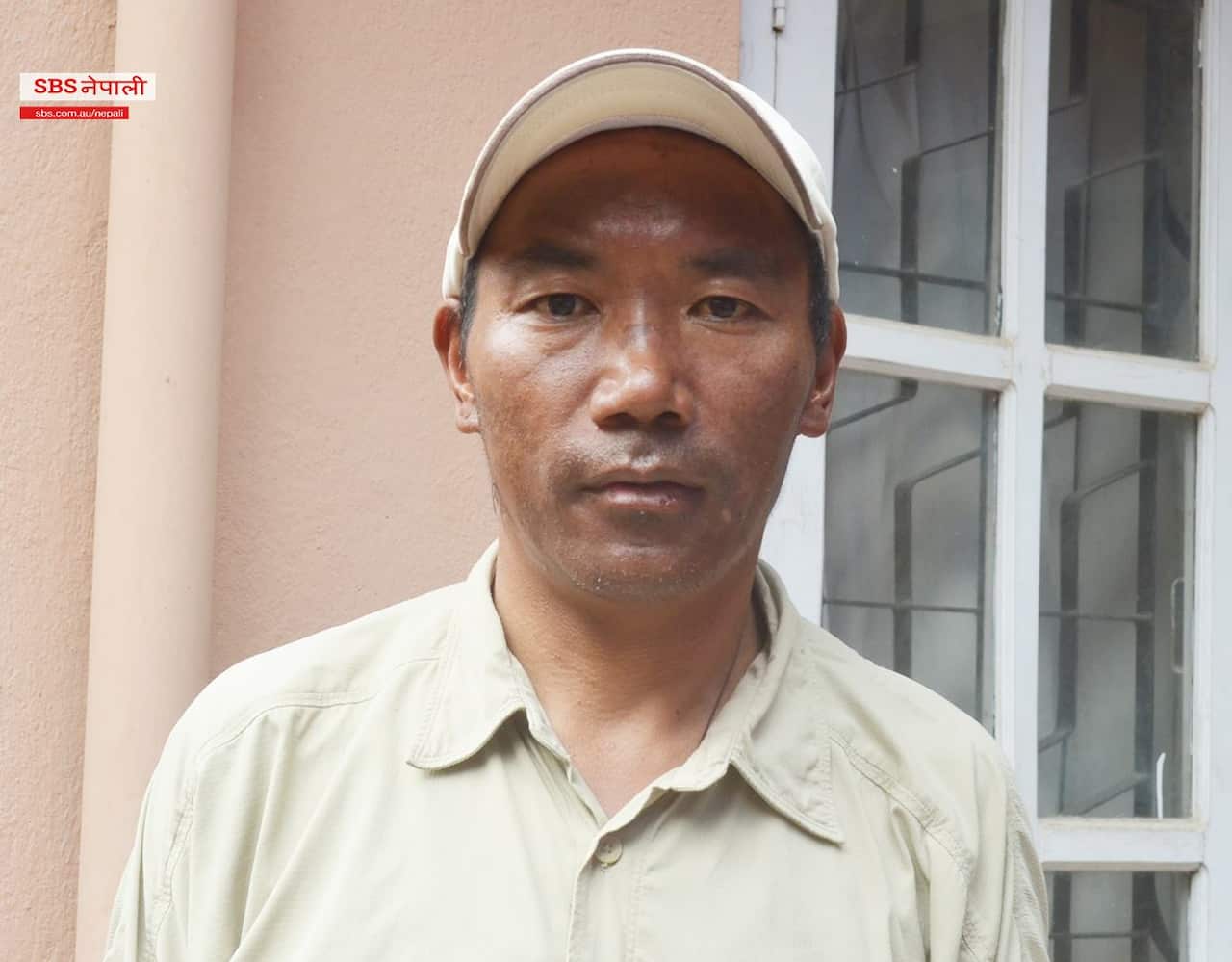 Kami rita Sherpa speaking to SBS Nepali.