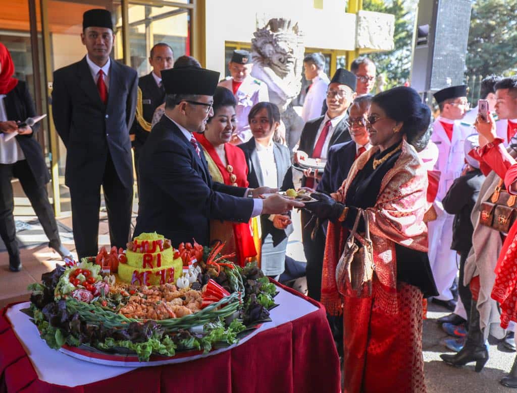 73ʳᵈ Indonesia's Independence Day commemoration at the Indonesian Embassy in Canberra (17/8/2018)