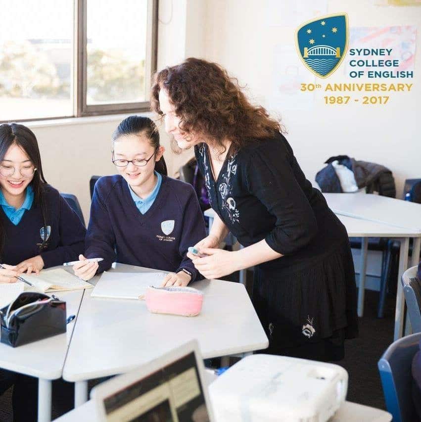 Olga Mhilli at the Sydney College of English