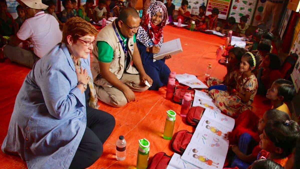 Marise Payne's Bangladesh visit (File photo) 