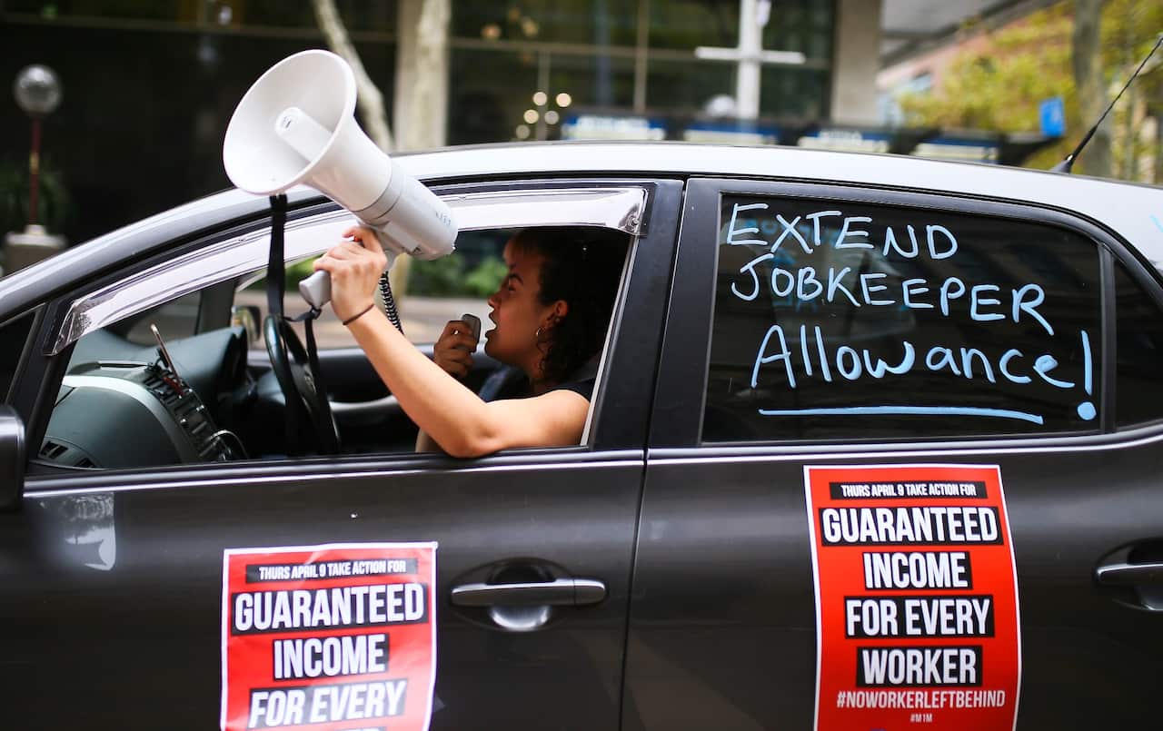 Government subsidy programs, JobSeeker and JobKeeper, extended