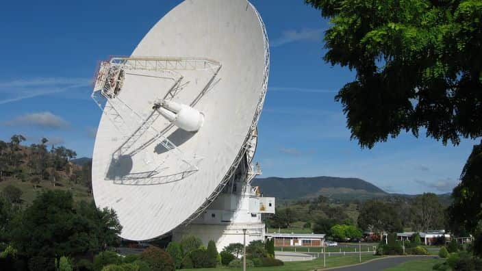 A dish at the Canberra Deep Space Communication Complex 