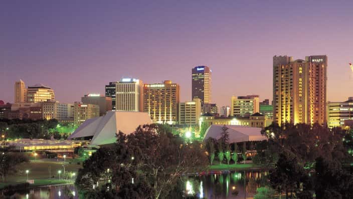 Adelaide skyline