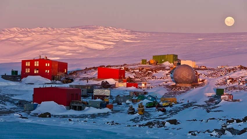 Australia has three bases in the Antarctic