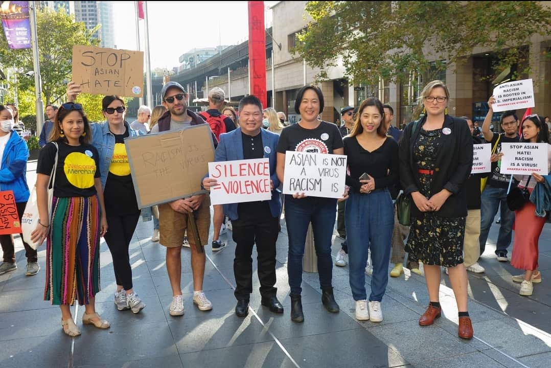 Anti Asian Hate Vigil Sydney