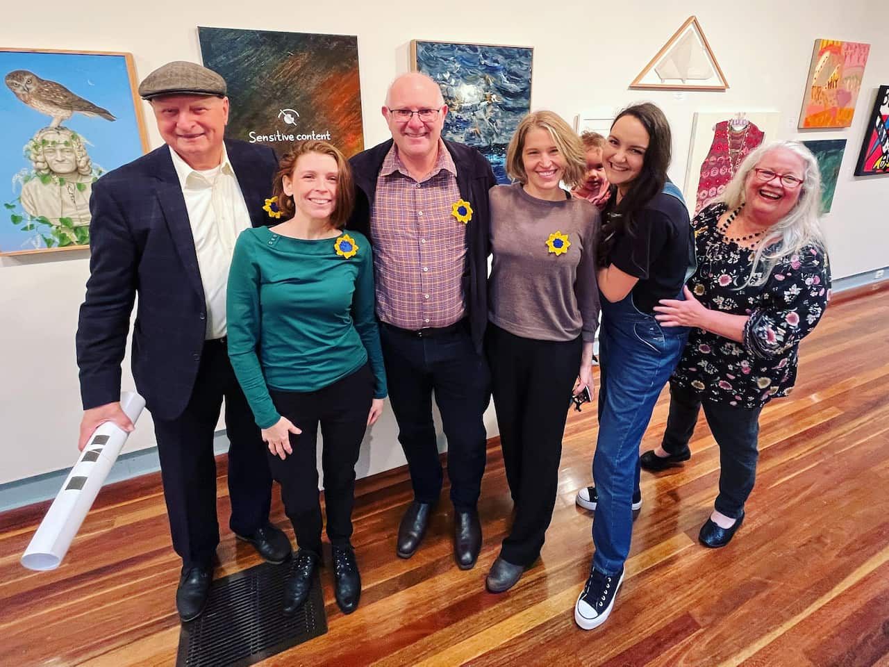 Artists4Ukraine, exhibition in Sydney.