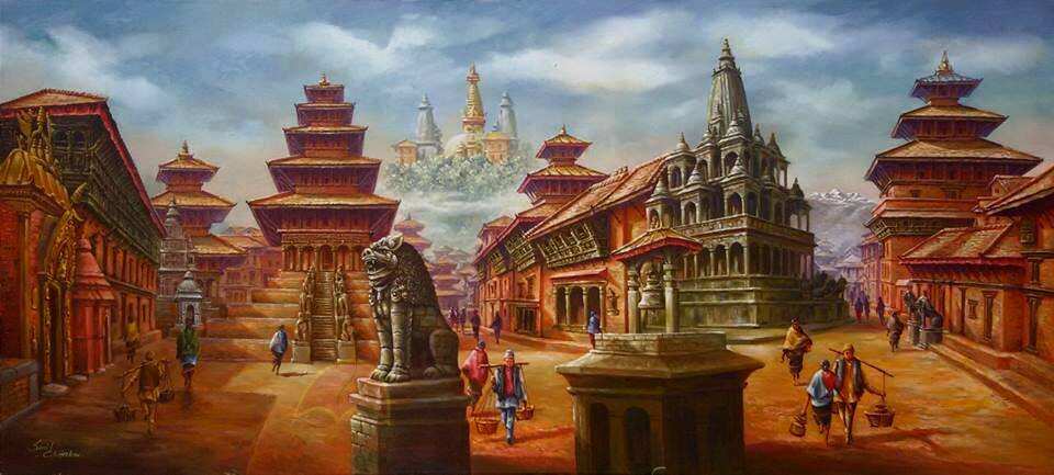 Nepali City at Nepal Festival in Melbourne, Australia