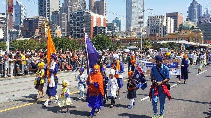 Australian Day Parade in Melbourne 2018