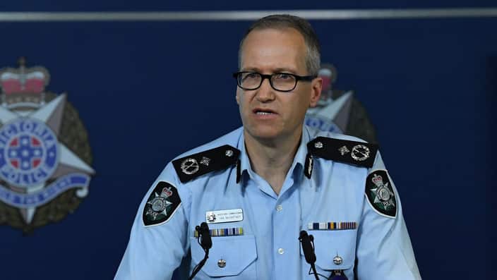 AFP Acting Deputy Commissioner, Ian McCartney.