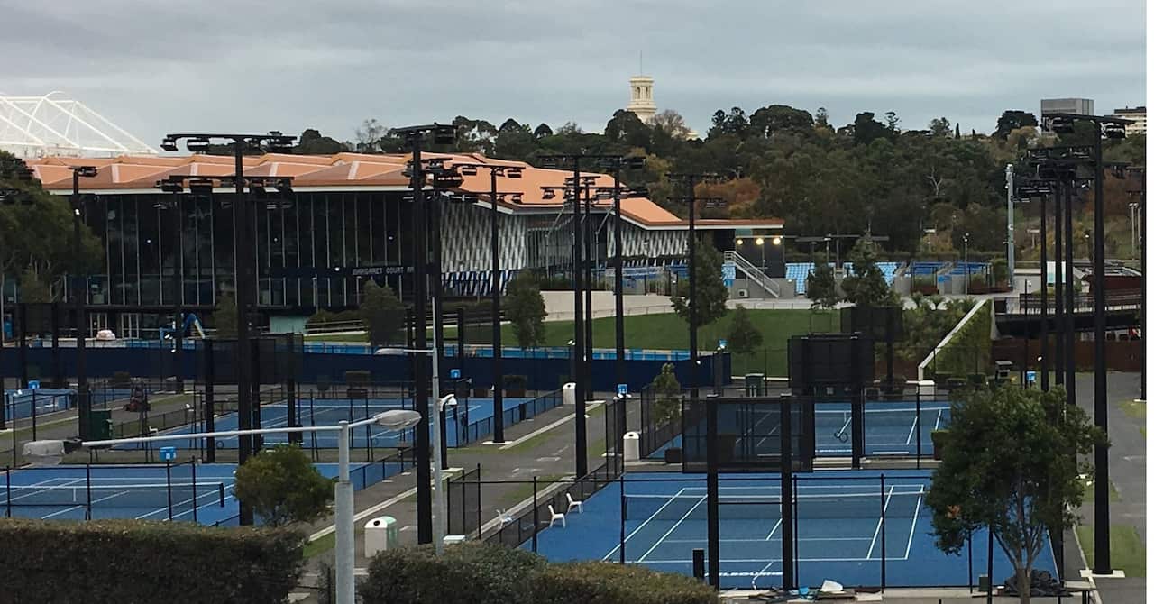 Melbourne Park home to the Australian Open