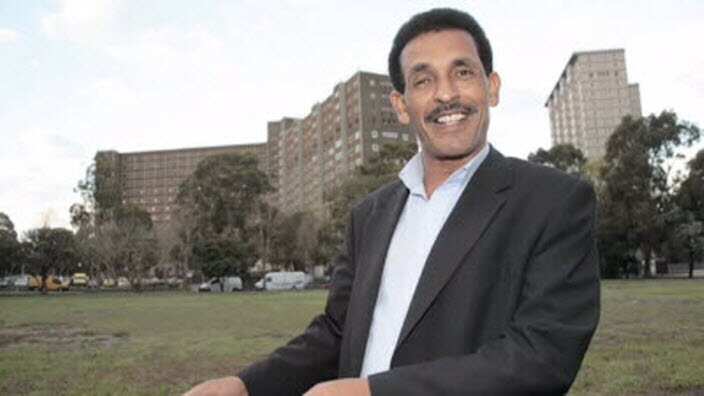 Dr Berhan Ahmed explains the Community Support Program to sponsor refugees