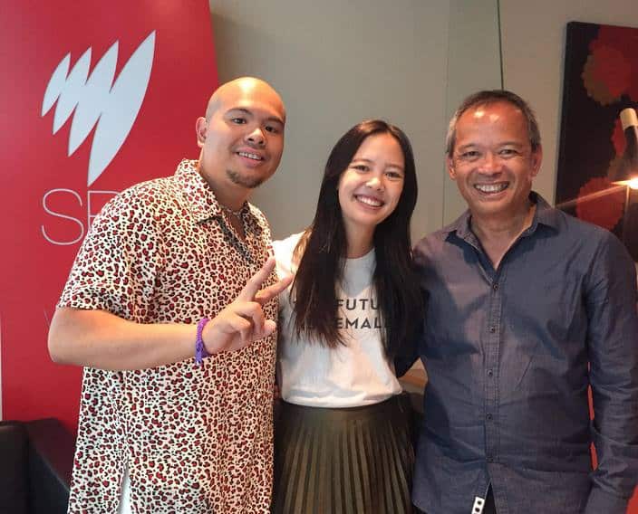at SBS Studios, Federation Square, Melbourne