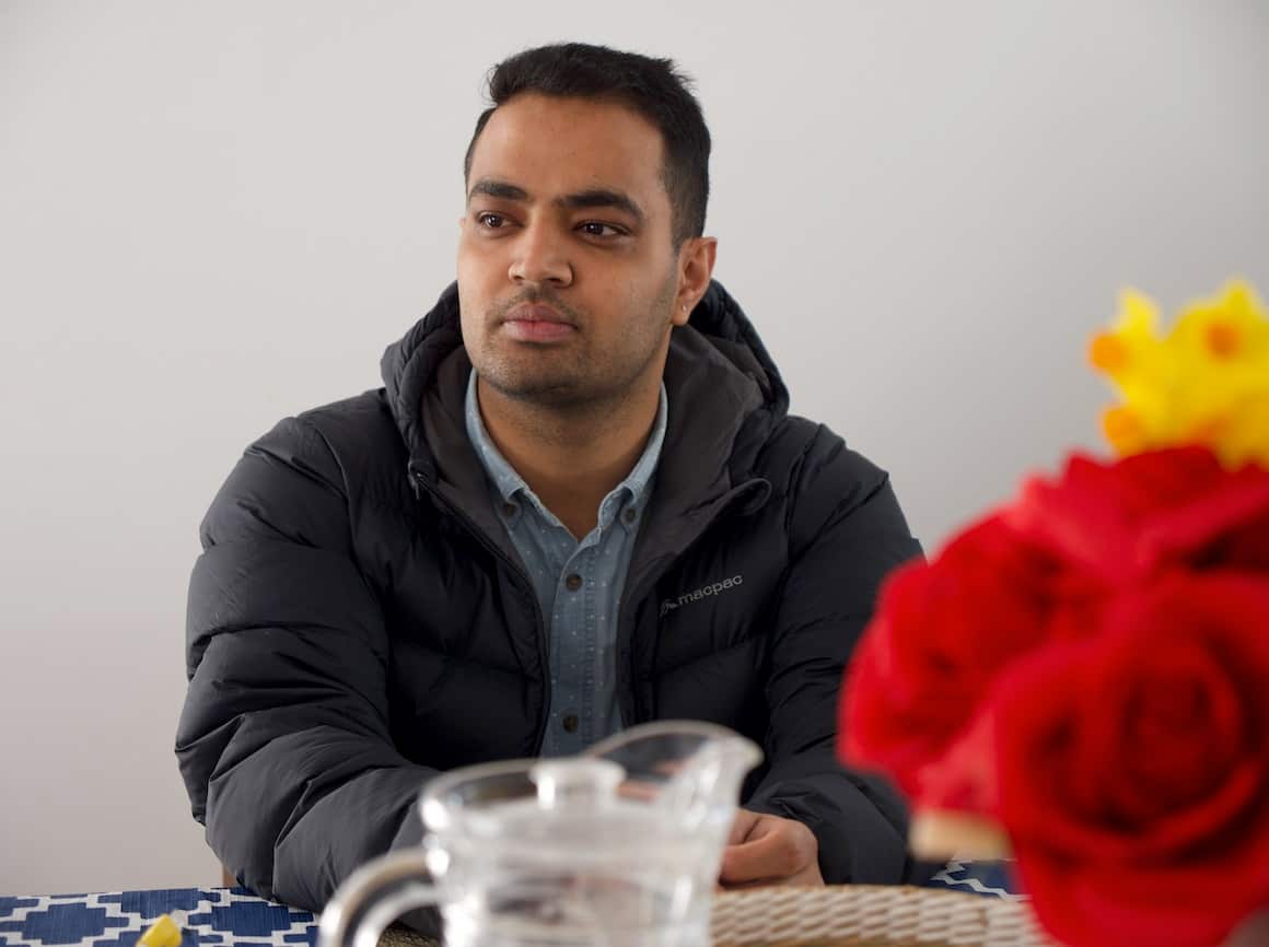 Bikram Gurung talking about rental increase in Hobart