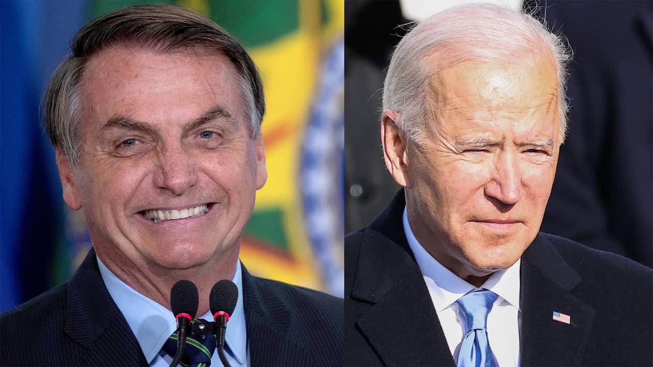 Jair Bolsonaro parabeniza Joe Biden