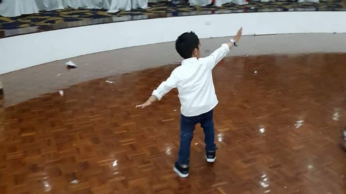 Harpreet Kaur and her family