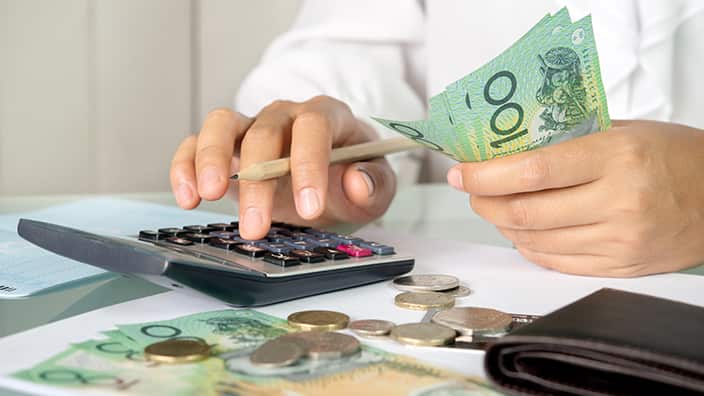 A man is having trouble with his finance due to memory loss