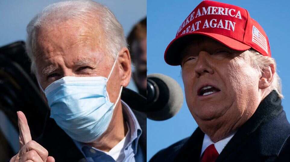 US on edge as Donald Trump and Joe Biden enter final campaign sprint