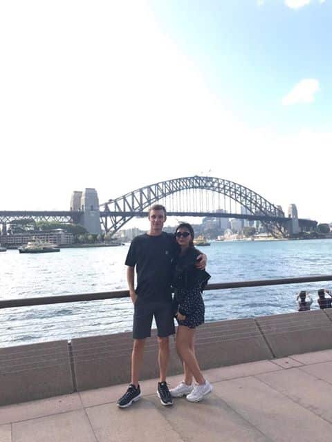 Carla Vargas y su novio a la espera de un visado de pareja en Australia