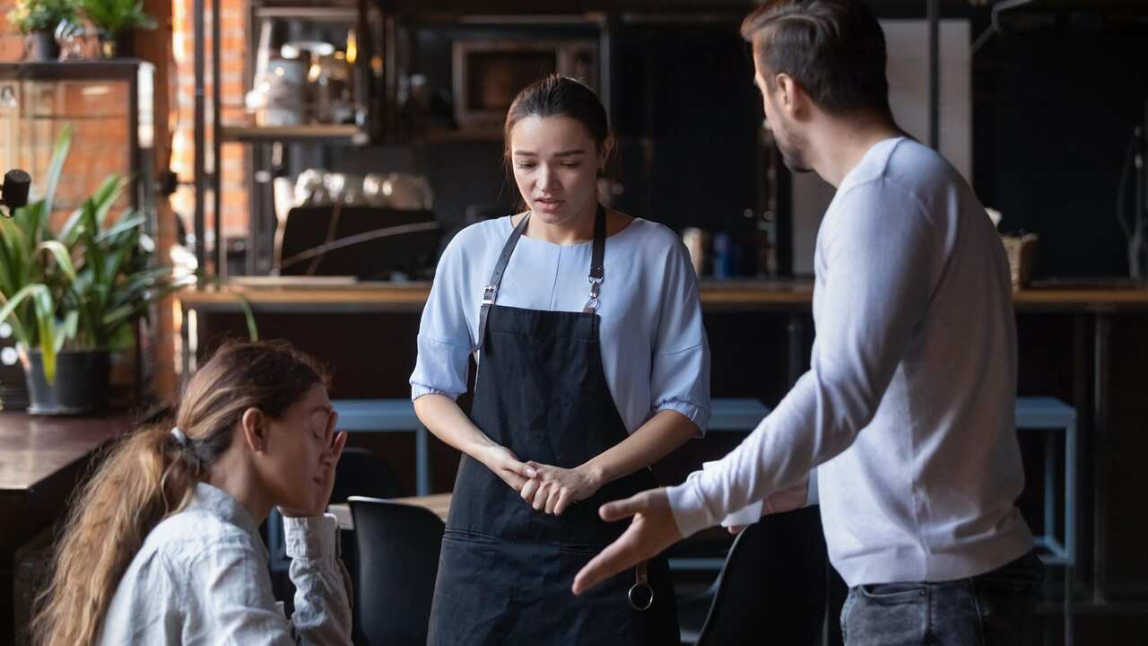 Cafe owners letting staff go 