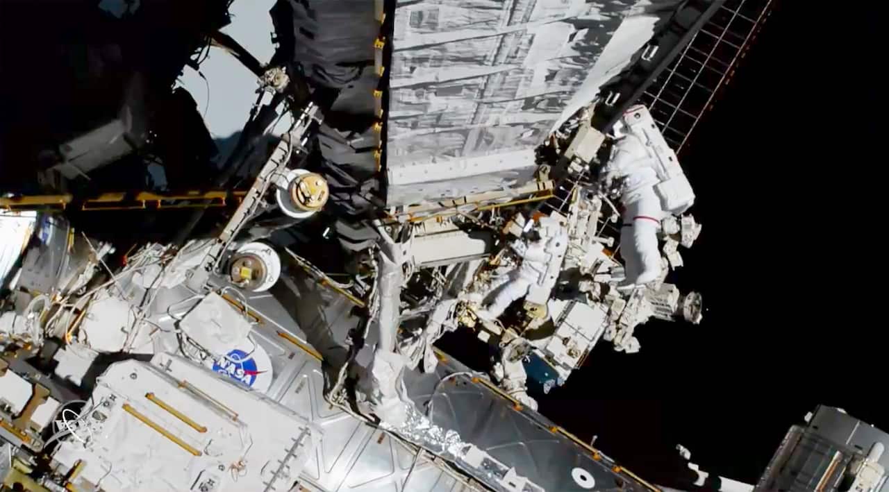 NASA astronauts Christina Koch and Jessica Meir going for the first women space walk.
